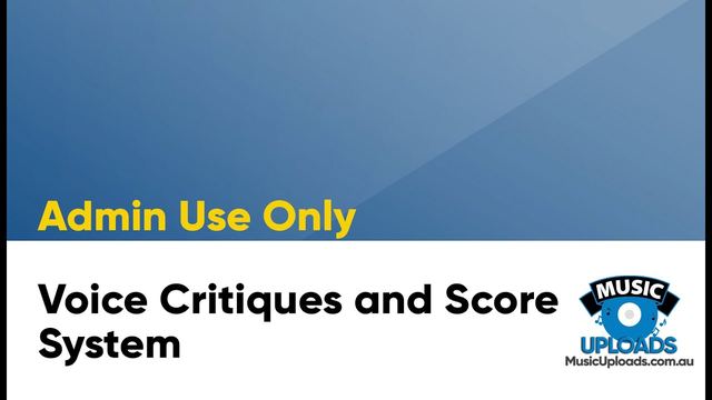 Opening frame of the detailed Voice Critique how-to video